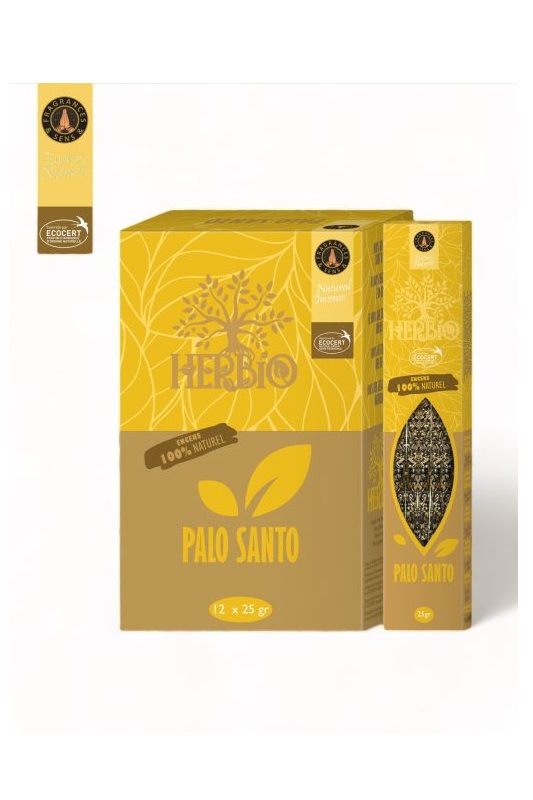 Räucherstäbchen Herbio 100% natürlich - Palo Santo 25g